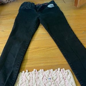 Faded black stretch jean worn once